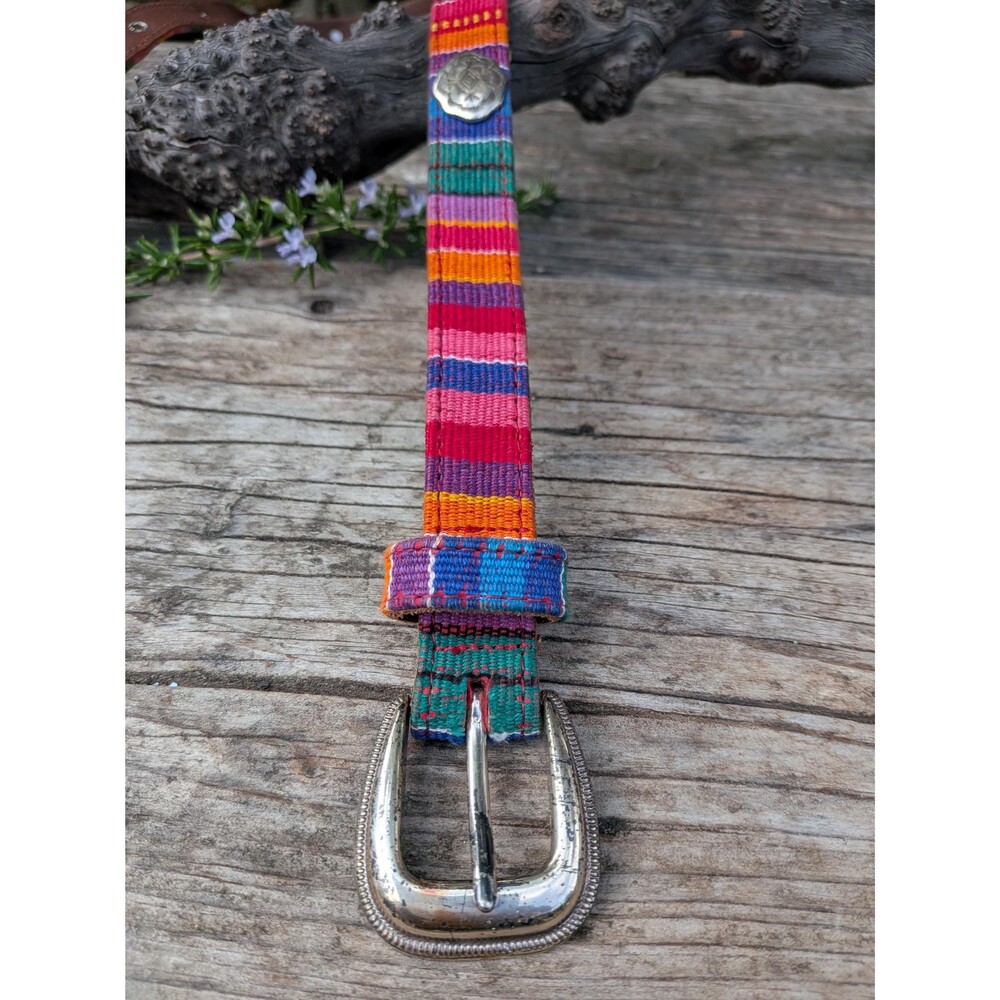 Vintage Southwestern Style Concho Belt By Fossil, Womens Size Large - Picture 5 of 11